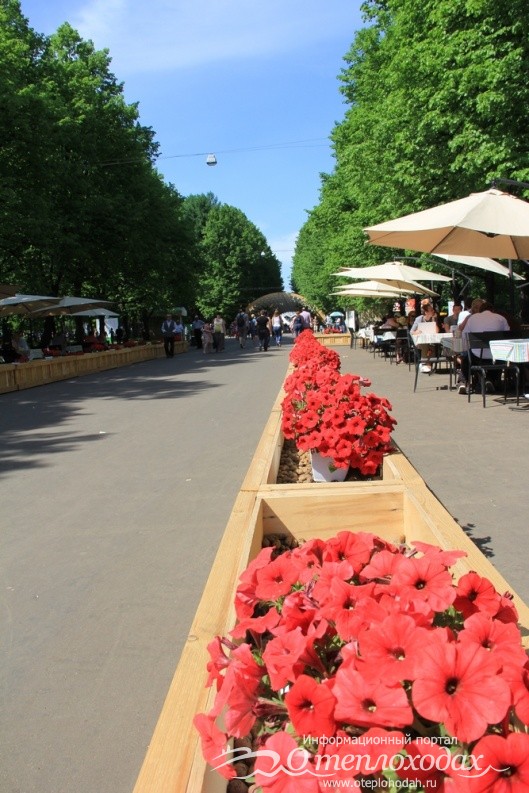 Оформление ресторана в парке Сокольники