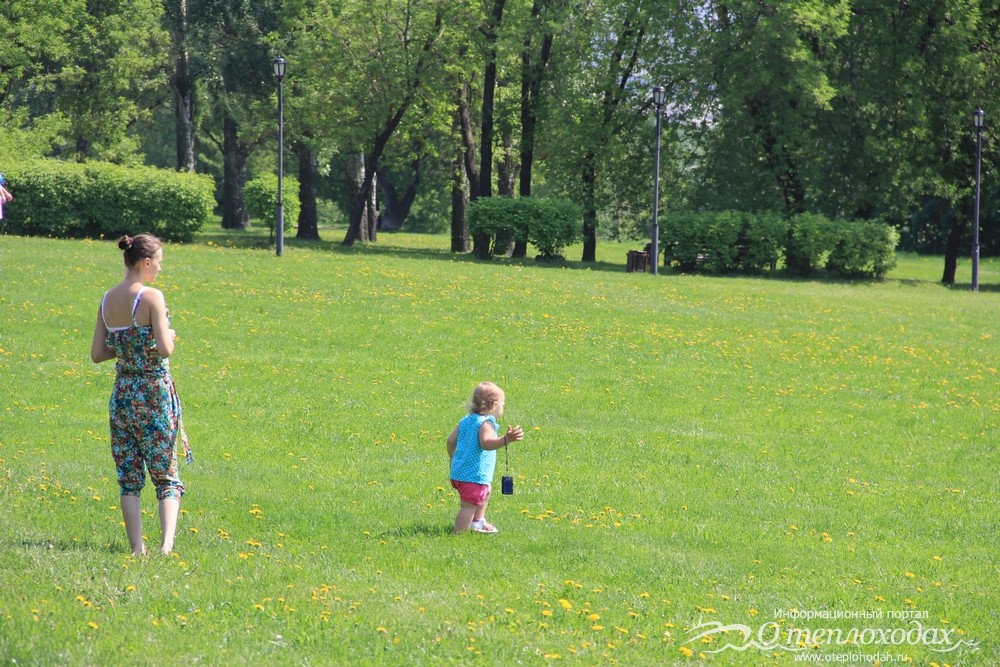 Отдых с детьми в парке Коломенское