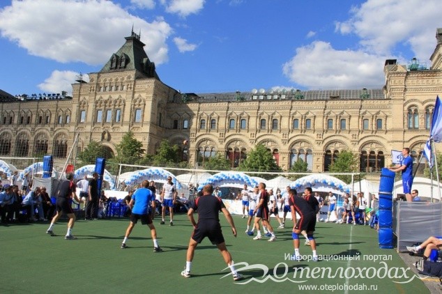 Волейбол на Красной площади