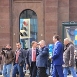 Жириновский во главе первомайской колонны