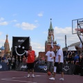 Уличный баскетбол на Красной площади