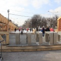 Вход на каток в парке Горького