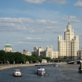 Теплоходы в центре Москвы