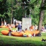 Выходные в парках Москвы