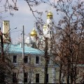 Колокольня Ивана Великого. Вид с Болотной площади