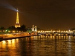 Париж с борта теплохода на Сене