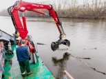 Как обслуживается река Москва в зимний период