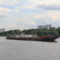 И такое тоже плавает по реке Москва