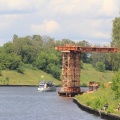 Строящийся мост через канал имени Москвы