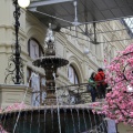 Центральный фонтан в ГУМе